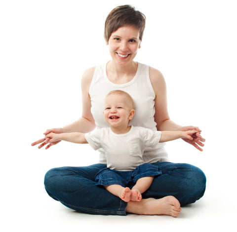 Mother with baby, showing breast reconstruction patients can have a safe, successful pregnancy