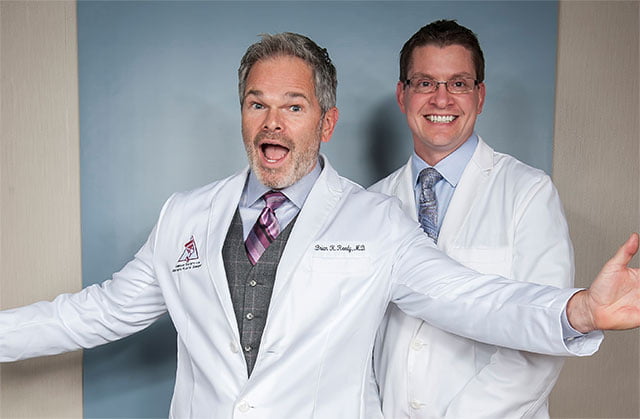 Dr. Reedy and Dr. Lindsay