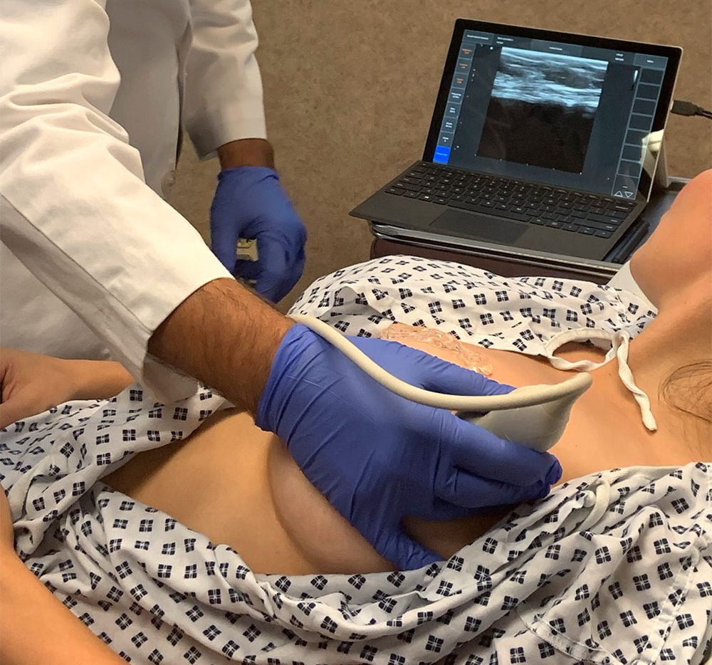 Berks Plastic Surgery Patient Ultrasound